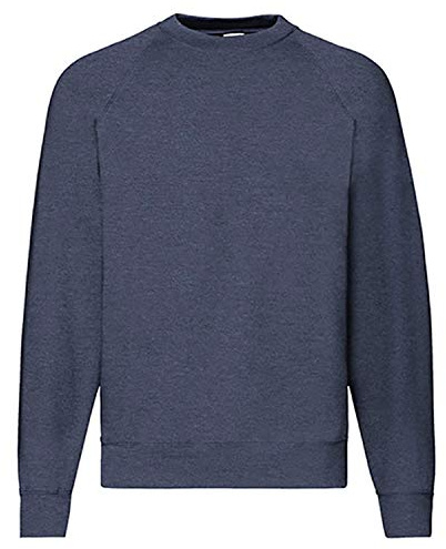 Fruit of the Loom Unisex Raglan Sweatshirt Sweatshirt (Pack of 1)