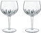 Luigi Bormioli Mixology Gin-Gasses 2er Set – SON.hyx Crystal – hohe Bruchfestigkeit – spülmaschinenfest – Made in Italy, Kristall, Silber