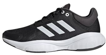 adidas Response Shoes, Zapatillas para Correr Mujer, Core Black/Cloud White/Grey Six, 38 EU
