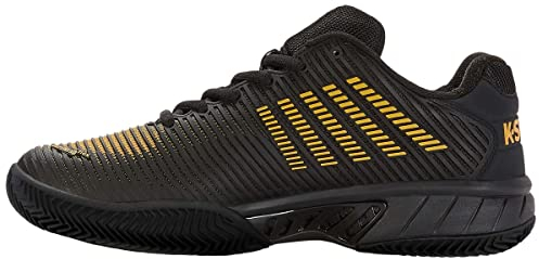 K-Swiss Performance Herren Hypercourt Express 2 HB Tennis Shoe, Moonless Night/Amber Yellow, 43 EU