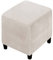 Ottomane Schonbezug Hockerbezug, 40x40/50x50/60x60 Hocker Husse für Fußhocker Quadratisch/Rechteckig, Stretch Bezug Ottomane Abdeckung Überzug Hocker Protector Waschbar Hockerabdeckung ( Color : #9 ,