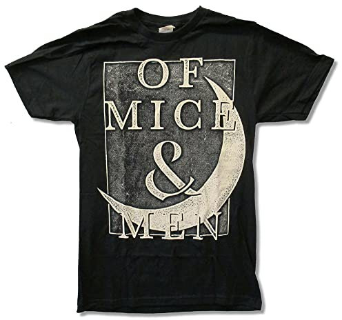 of Mice & Men Saint Graphic Black T Shirt Band Merch M
