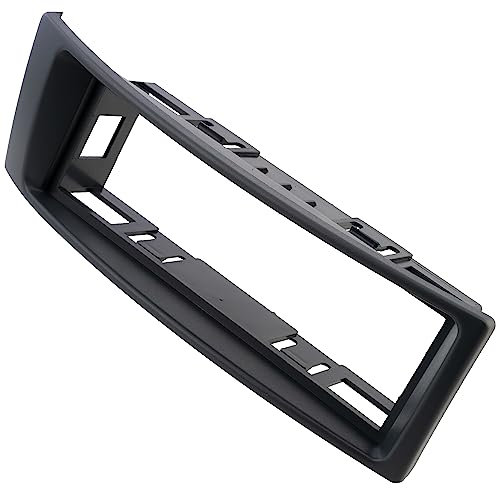 AERZETIX - C21496 - Cadre/façade/Adaptateur 1 DIN pour autoradio de Voiture - Moulage/Cache en Plastique - Compatible avec Renault Megane I Classic I Coach/Coupe Grandtour Scenic (JA)