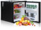Smad Kompressor Kühlschrank 12V, Wohnmobil Kühlschrank, Camping Kühlschrank, 12V Kühlschrank, Leiser Kühlschrank, 60L, Schwarz