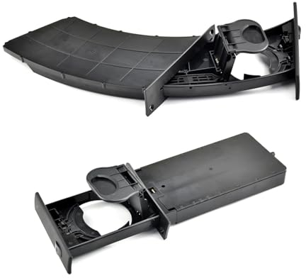 JOBOUND Auto Teile 51459125622 Vorne Links Rechts Getränkehalter Getränkehalter Schwarz Halter for BMW E60 E61 5 Serie 520i 525i 528i 2003-2010 Getränkehalter (Size : Right Straight)