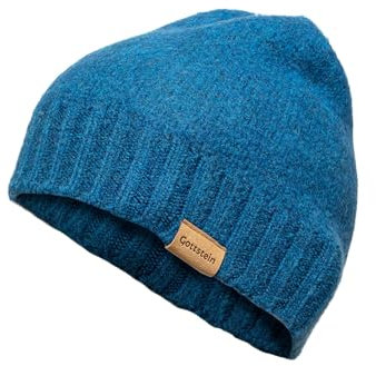 Gottstein Alpine Wool Cap Wollmütze aus 100% Schafwolle für Damen & Herren | Made in Tirol = 15013 Arctic Blue, M