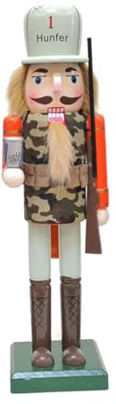 Nussknacker-Soldaten-Set, Holz, Walnussknacker, Puppe, festliche Weihnachtsdekoration, Heimdekorationen und Party-Ornament, handgefertigte Kiefernholz-Dekorationen, einzigartiges und charmantes