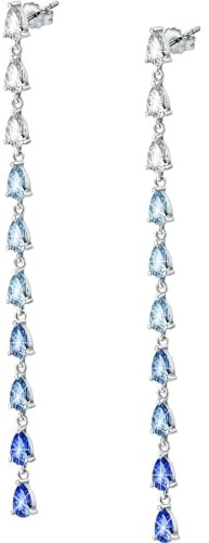FAVS Damen-Ohrhänger 925er Silber 6 Zirkonia One Size 89148154