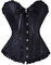 Body Gainant de contrôle pour Femmes, Corset de Levage raffermissant, équipement de Fitness et de Yoga Rose Poudré (Black, M)