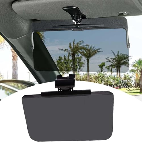 Universelle Auto-Sonnenblende mit polarisiertem, polarisierte Sonnenblendenverlängerung fürs Auto, blendfreie Sonnenblende fürs Auto, klarere Sicht und sicheres Fahren