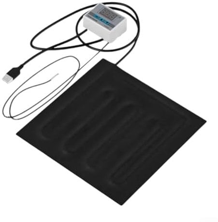 Pet Heating Pad For Small Dogs Cat, Pet Heat Pad Small, USB Heating Pad Indoor Electric Heated Mat For Dogs And Cats, Temperature Controlled Warmth For Pets(22 * 22 cm)