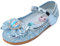 YONIER Scarpe Principessa Bambina Ballerine Bambina Scarpe Brillantini Frozen Bimba Partito per Ragazze Ballerina per Cerimonie e Occasioni Speciali,Blu-Elsa,32 EU