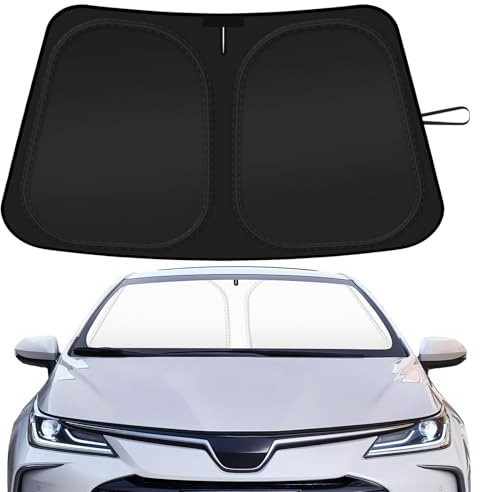 Parasol para parabrisas de coche Compatible con Toyota Corolla 2020 2021 2022 2023 2024 2025 2026 Accesorios para coche, parasol plegable para ventana delantera, cubierta personalizada para parabrisas