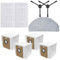 WIIYENA 8 accesorios para Tapo RV30 Max / RV30 Max Plus / RV20 Max / RV20 Max Plus Robot Aspirador con trapeadores, cepillos laterales, bolsas de polvo