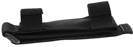 SAFIGLE Chopsticks de horquilla antideslizante utensils utilidad adaptado apoyo Agarre utensilios para discapacitados manguito de utensilios adaptativos manguito adaptativo nylon Negro