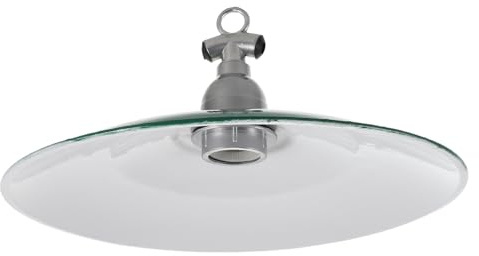 TOBBOMEY Vintage Enamel Lamp Shade Retro Outdoor Light Cover Rainproof Protective Replacement for Pergola Courtyard Pendant Lighting