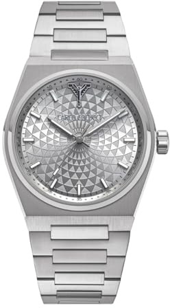 Carlo Colucci Herrenuhr CC600 Quarz Edelstahl Saphirglas