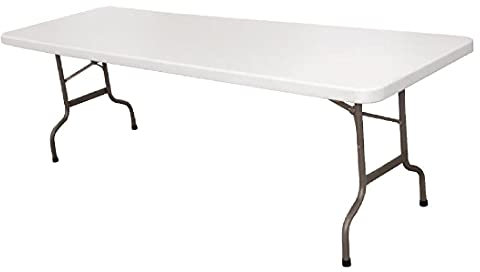 Bolero rechthoekige tafel inklapbare poten 152cm