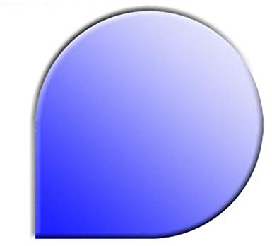 Glasbodenplatten für Kaminöfen verschiedene Formen und Stärken 6mm Tropfen 1100x1100