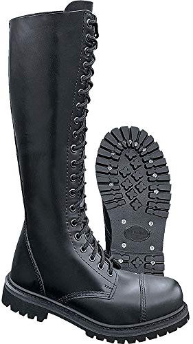 Brandit Phantom 20 Eyelet Boots, black, 5