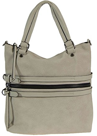 Businesstasche für Ordner Shopper A4 Schultertasche Handtasche Damentasche lederfrei vegan Natur