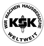 KSK Aufkleber Sticker WIR Machen Hausbesuche Kommando Spezialkräfte 7x7cm#A3635