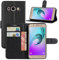 HualuBro Custodia Galaxy J5 2016, Custodia in Pelle PU Leather Portafoglio Wallet Protettiva Flip Case Cover per Samsung Galaxy J5 2016 Smartphone (Nero)