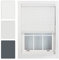 FURNISHED Window Venetian Blinds Faux Wood Venetian Blind 50mm Made to Measure, White Up To 240W x 150H cm