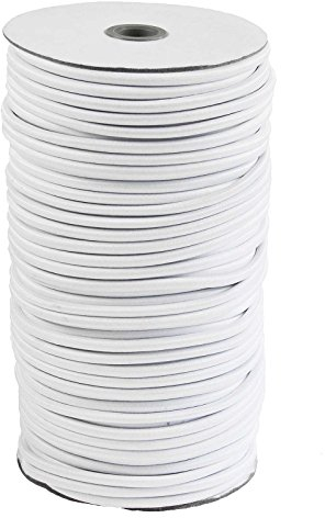 100m extra Starke Gummikordel 5mm, Farbe wählbar - Expanderseil, Rundgummi, Gummiseil