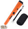 Xueliee Metal Detector Pinpointer - Waterproof 360°Search Treasure Pinpointing Finder Probe with Belt Holster for Adults and Kids (Orange)