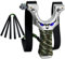 Obert Professional Hunting Slingshot, Powerful Stainless Steel Catapult with Fiber Aim Sight and Rubber Bands for Adult Outdoor Hunting Competition