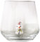 Minizoo Paris Set di 6 bicchieri da acqua, 345 cc, serie natalizia, feste, regali di Natale, statuine in vetro di Murano per la decorazione della casa