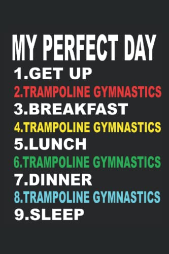 Trampolin: Notizbuch A5 Kariert - zum planen, organisieren und notieren