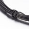 12m Aluminiumdraht 1mm Schmuckdraht Biegedraht Alu-draht Basteldraht Perlendraht Dekodraht Lackdraht Blumendraht Modellierdraht (Schwarz)