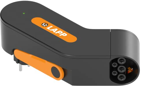 Lapp Mobility Dock/Mobiles EV Ladegerät für die Haushaltssteckdose/Notladegerät für E-Autos/Tragbares E-Auto Ladegerät für Unterwegs/Ladegerät für Elektro- und Plug-in / IP44