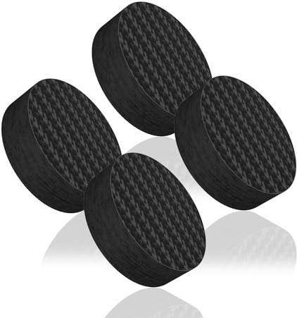 Tertullus 4Pcs Carbon Fiber Speaker Isolation Feet Spike Pads Shoes Feet 40mm×10mm