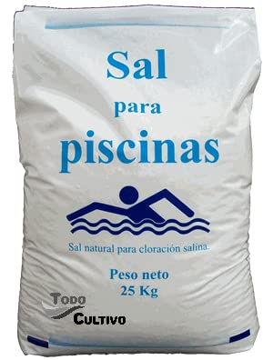 Sel naturel pour piscine 150 kg (6 x 25)