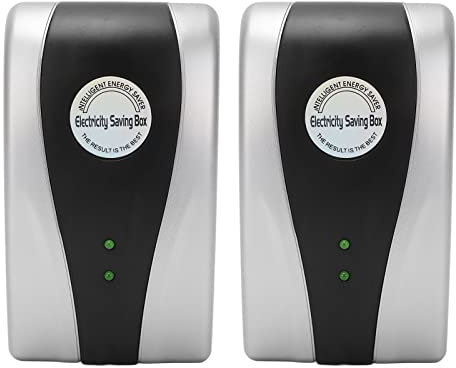 Confezione da 2 Scatole a Risparmio Energetico Risparmio Energetico 90‑250V 18KW, Risparmio di Fattore di Potenza Stabilizzatore di Tensione della Casa Equilibrio Corrente Risparmio Energetico(#2)