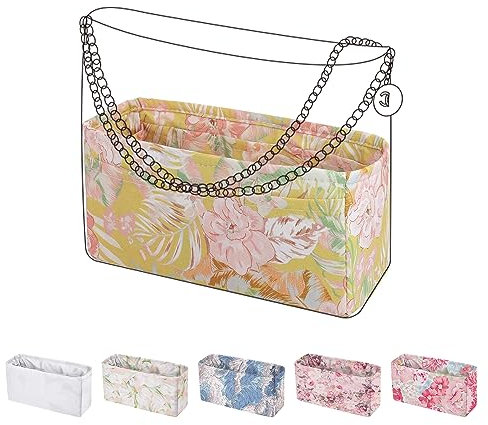 ArcDiary Handtasche Organizer Einsatz für Chanel-22 Taschen, Taschenorganizer Tasche in Tasche Organizer, Luxuriöse Handtasche Organisator für Frauen (Small, Rebirth)