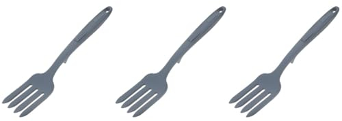 TOPBATHY 3 Piezas Tenedor De Cocina De Silicona Tenedor Gigante Cocina Cocina Utensilio De Cocina Para Hornear Tenedor De Barbacoa Tenedor Ramen No Silicona Suave Mezcla Gel De Sílice