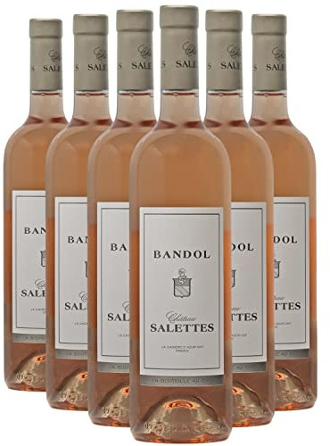 Château Salettes Bandol - Rosé 2023 - Vin Rosé (6x75cl) BIO