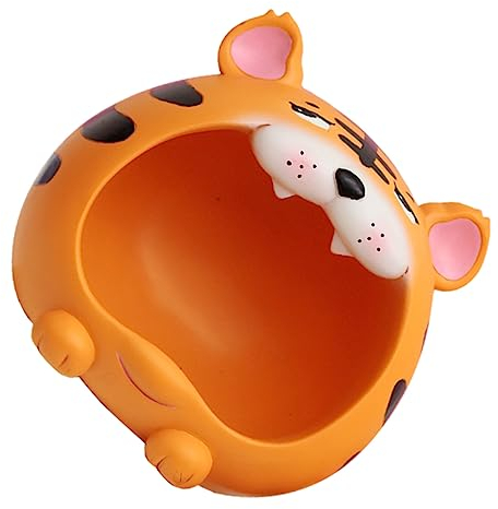 GALPADA 1 Pc Boite De Rangement Tigre Conteneur De Clés Statue Feng Shui Décoration Du Nouvel An Chinois Décor Du Nouvel An Chinois 2022 Plateau à Bijoux Boîte De Bureau Résine Des Bonbons