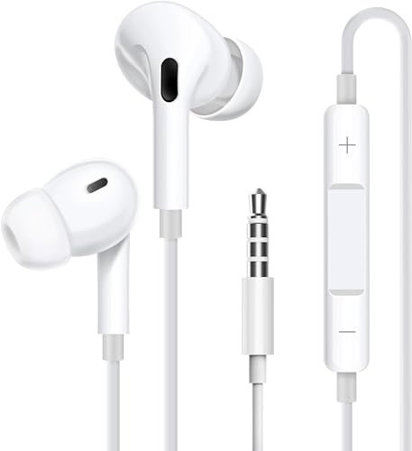 KP TECHNOLOGY In-Ear 3.5mm Earphones Headphones For Samsung Galaxy A15 5G / A25 5G / A05s / A05 / A14 / A13 / A04S A04e / A24 / A12 / A23 A22 / A21S / A32 A52 A52s / A42 A41 (JH-082)