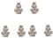 3 Paar Engel Ohrringe Mädchen Schmuck Damen Ohrringe Ohrringe Ohrstecker Ohrringe Creolen