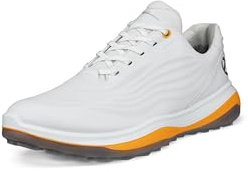 ECCO LT1 Golf Shoes - White/Sunrise - EU 46