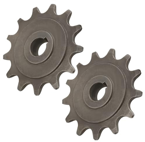 Create idea 2 Stück 13 Zähne Ritzel Fahrrad Kette Getriebe Ersatzteil Ritzel Elektroroller Motor 13 Zähne 11mm ID Ritzel für 1016Z2 Z3 1018 Getriebemotoren