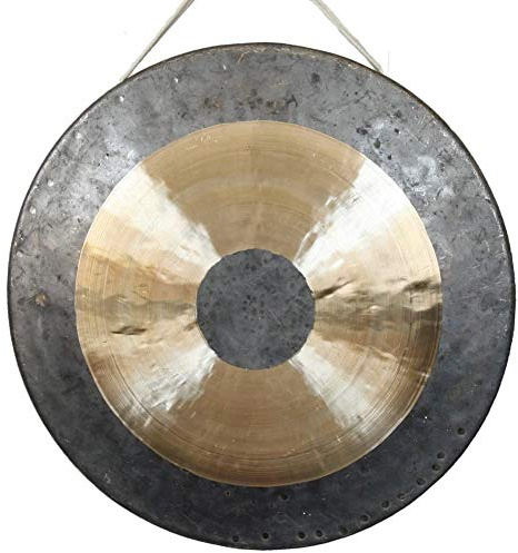 Drums Hand Percussion Tam Tam Gong, Opera Musikinstrument Gong, inklusive Holz/Baumwollspitze für Meditation als Hintergrundklang Fantasievoller Traum und Reisen