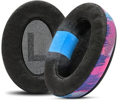 WC Freeze Cloud – Kühlgel-Ohrpolster für die HyperX Cloud-Serie | Von Wicked Cushions | Extremer Komfort, neues Freeze V2 Kühlgewebe, extra dick | Speed Racer