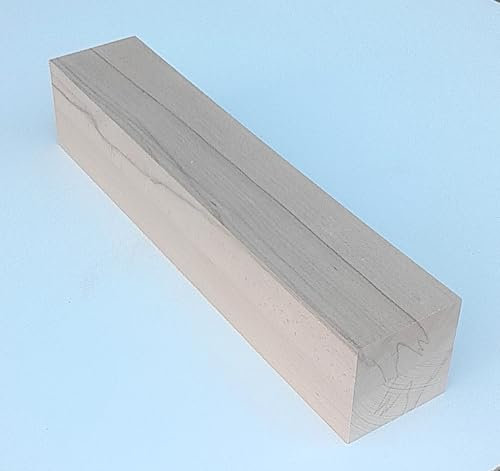 Generisch 1 Kantholz Kernbuche massiv, Tischbeine. Maße : 9x9cm stark.Saubere Hobelware. Sondermaße auf Anfrage (25cm lang)