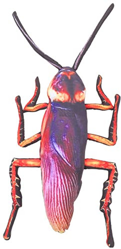 Gatuida 1pieza Almohada De Cucaracha De Peluche Realista Juguete De Broma y Halloween para y Decoración